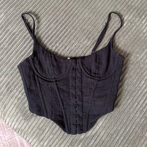 White Fox Boutique Bustier Top size XS